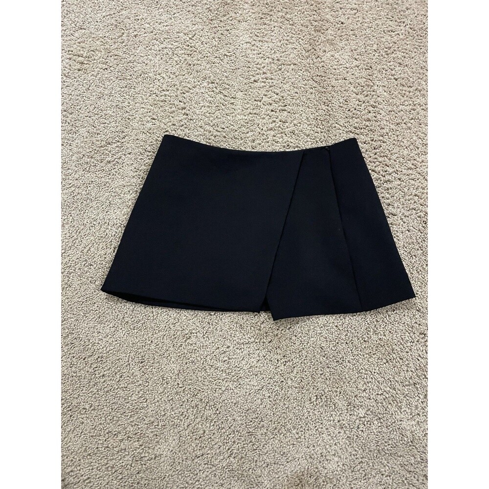 Zara Black Mini Skort